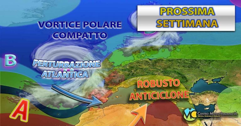 Meteo – Anticiclone staziona sull’Italia nella prima parte della prossima settimana, con nubi in aumento