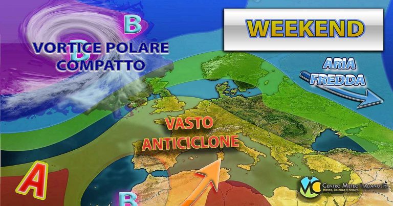 Meteo Italia – Alta pressione rinnova stabilità su tutto il Paese, ma ad inizio settimana primi segni di cedimento