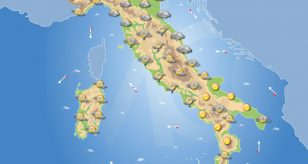 Previsioni meteo in Italia per domani 17 dicembre 2025