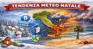Meteo Natale, ultimi aggiornamenti per la prossima settimana