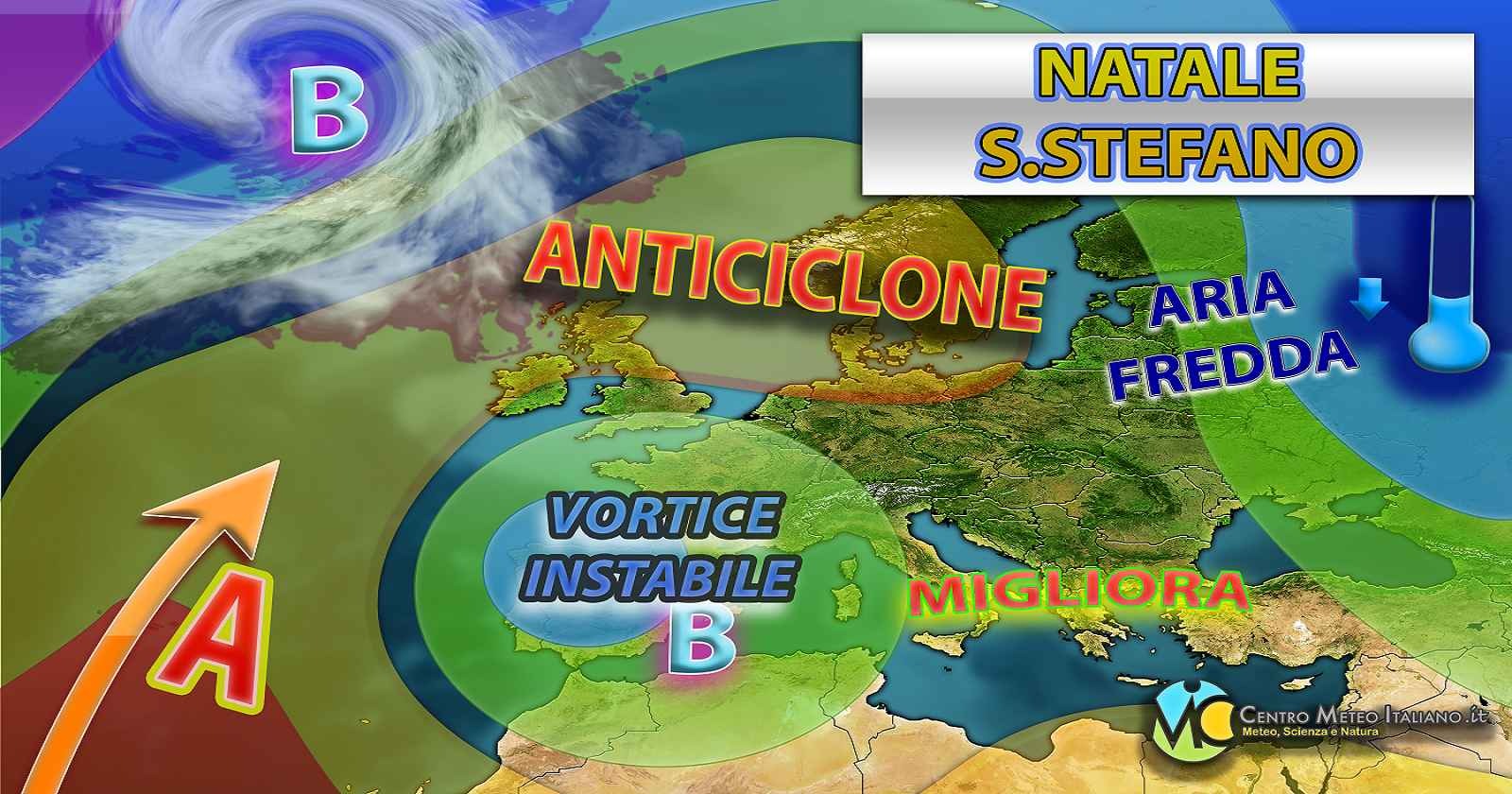 Tempo in miglioramento dopo Natale