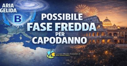 Meteo - Freddo artico in vista per Capodanno, con neve a quote molto basse? Ecco la tendenza