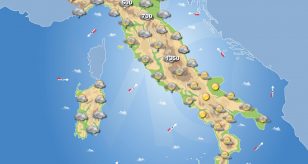 Previsioni meteo in Italia per domani 24 dicembre 2025