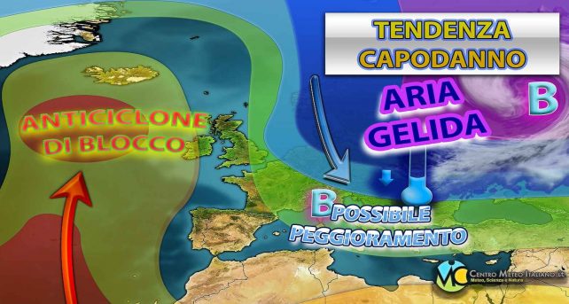 Meteo - Irruzione artica in vista proprio per Capodanno, importante recrudescenza invernale con neve finanche in pianura! La tendenza