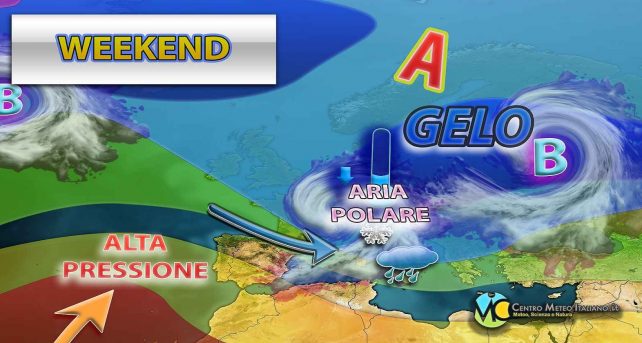 Meteo - Maltempo invernale in arrivo nel Weekend in Italia, con neve a quote medie: ecco dove