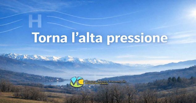 Meteo Italia - tempo più stabile nei prossimi giorni con l'alta pressione