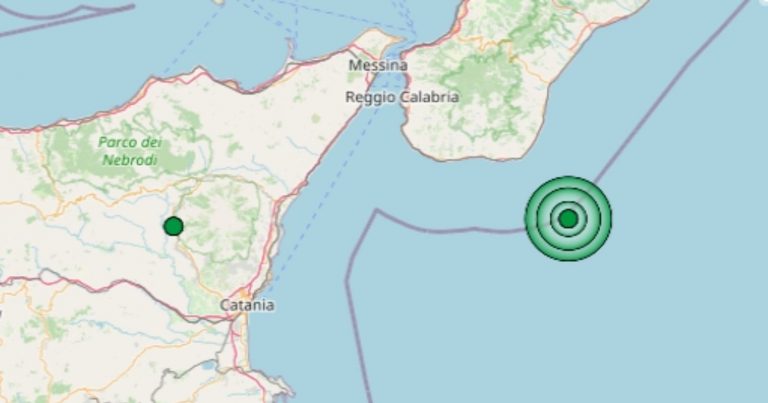 Forte terremoto avvertito in Calabria e Sicilia, Florindo, presidente dell’Ingv: ”E’ attribuibile…”