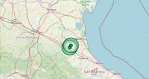 Terremoto oggi in Emilia Romagna