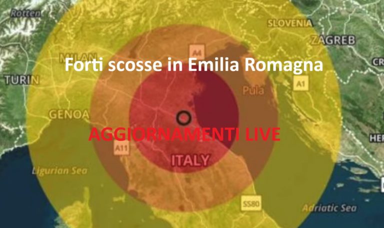 Terremoto in provincia di Ravenna, aggiornamenti in diretta live: iniziati i sopralluoghi, transennato Palazzo Merlato