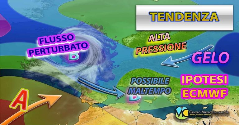 Meteo – Nuovo ruggito dell’Inverno nella prossima settimana, con maltempo anche intenso e neve a quote medie