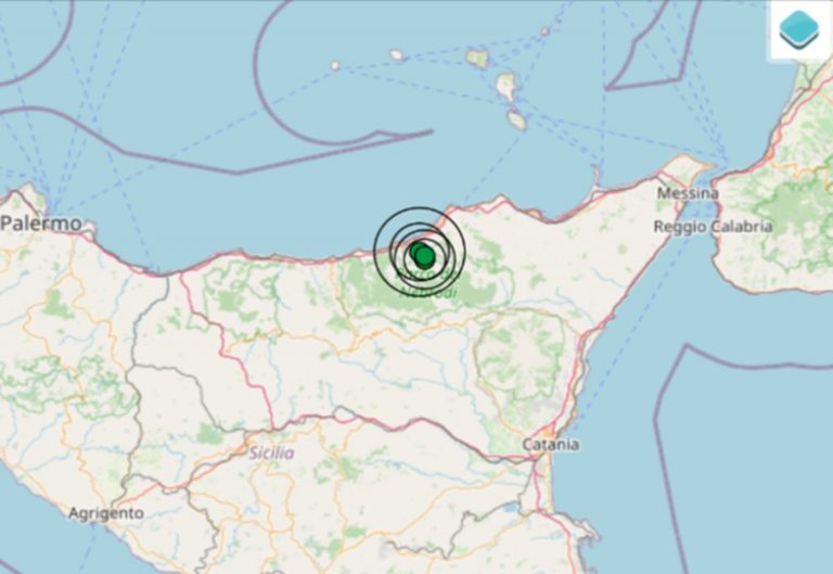 Terremoto oggi in Sicilia, prosegue lo sciame sismico nel messinese: scossa di M 3.5 in mattinata, dati Ingv