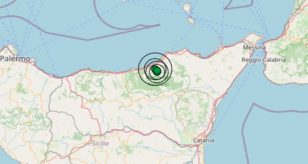 Terremoto in provincia di Messina