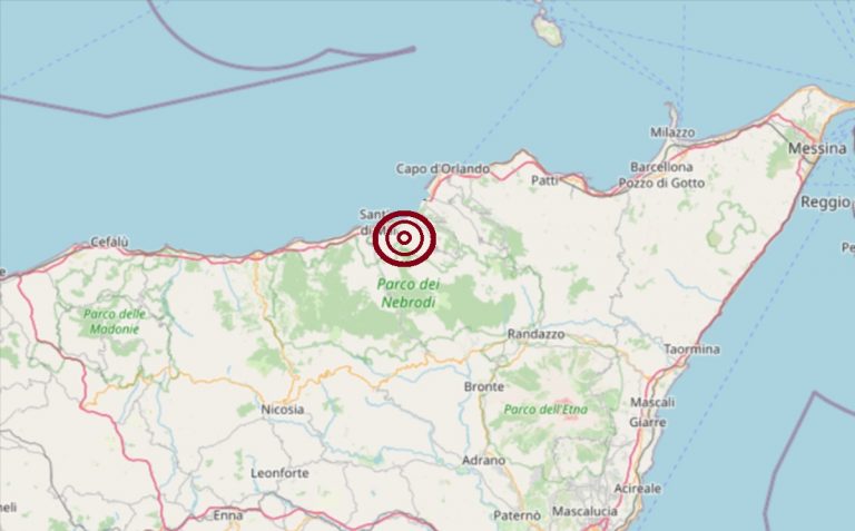 Terremoto oggi in Sicilia, sciame sismico in provincia di Messina, registrate nuove scosse – Dati Ingv