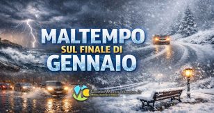 Meteo - Affondi polari a ripetizione fino all'inizio di Febbraio, con maltempo frequente e neve in montagna: la tendenza