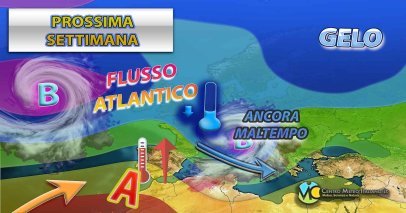 Meteo - Forte maltempo di stampo polare in arrivo a metà settimana, con neve copiosa in montagna: i dettagli