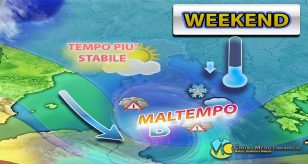 Meteo Italia - nel weekend ancora maltempo al Sud