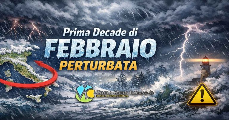 Meteo Italia – serie di perturbazioni in rotta verso il Mediterraneo, tante precipitazioni fino al weekend