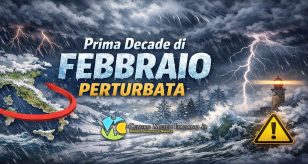 Meteo Italia - almeno fino al weekend tanta pioggia in vista