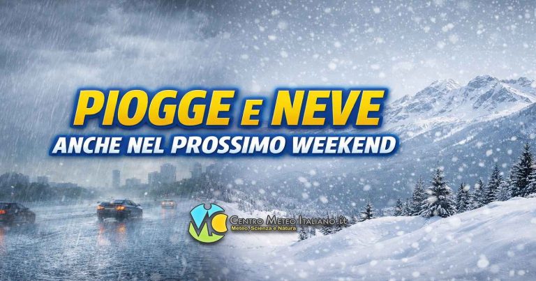 Meteo – Primo weekend di febbraio ancora sotto l’azione del maltempo, attese nuove piogge e temporali in Italia