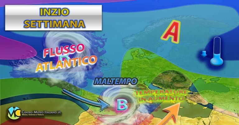 Meteo – Inverno mascherato d’Autunno, con maltempo inarrestabile anche nella prima parte della prossima settimana: la tendenza