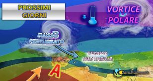Meteo italia - flusso perturbato e maltempo fino al weekend