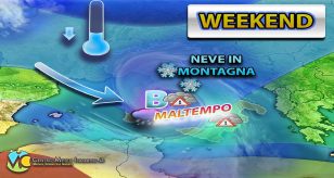 Meteo - Avvio di settimana instabile con piogge e possibili temporali ancora in arrivo e neve in montagna: i dettagli