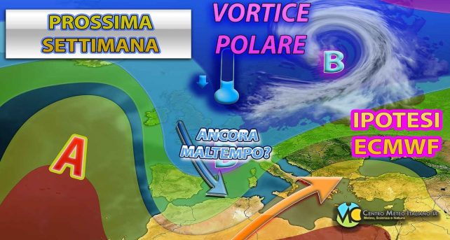 Meteo - Frequente maltempo alternato a brevi pause anche nella prossima settimana: ecco i dettagli
