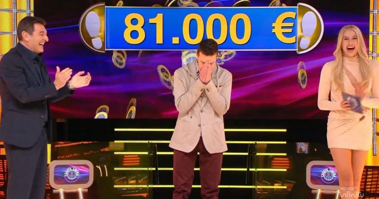 “Caduta Libera”, il campione Giovanni ha vinto altri 81.000 euro: ecco il montepremi totale