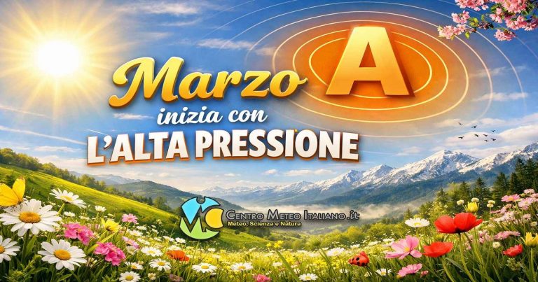 Meteo – Sprint della Primavera per gli inizi di Marzo, con Anticiclone in rafforzamento: la tendenza
