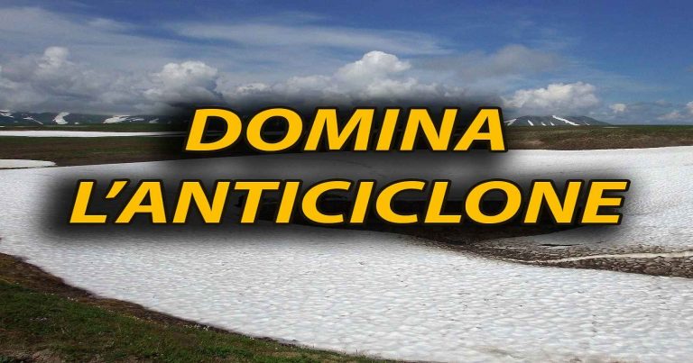 Meteo – Tripudio dell’Anticiclone con stabilità, bel tempo e clima mite anche nelle prossime ore: i dettagli