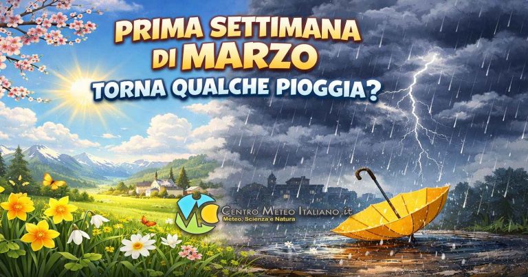 Meteo – Marzo parte con Anticiclone protagonista, ma con qualche insidia maltempo: ecco dove