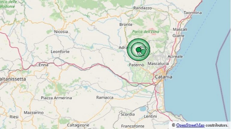 Terremoto oggi in Sicilia, mercoledì 4 marzo 2026: forte scossa avvertita in provincia di Catania. Orario, epicentro e dati ufficiali Ingv
