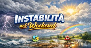 Meteo Italia - instabilità in aumento con temporali in vista del weekend
