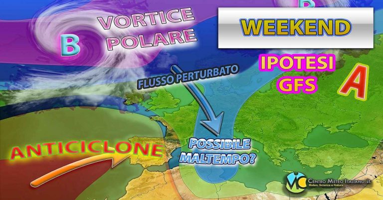 Meteo – Impulso polare nel Weekend con forte maltempo e bufere di neve in arrivo sulle Alpi: i dettagli
