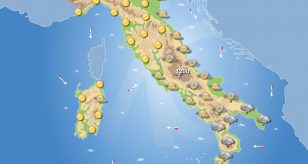 Previsioni meteo in Italia per domani 17 marzo 2026