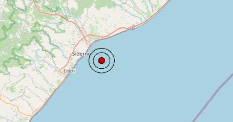 Scossa di terremoto registrata in provincia di Reggio Calabria oggi, epicentro e dati Ingv