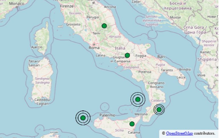 Terremoto oggi in Italia, 18 marzo 2026: le scosse di giornata – Dati INGV