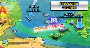 Meteo Italia - maltempo invernale alle porte