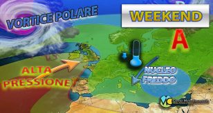 Meteo - Miglioramento in arrivo nel Weekend, con residuale maltempo e clima comunque freddo: i dettagli