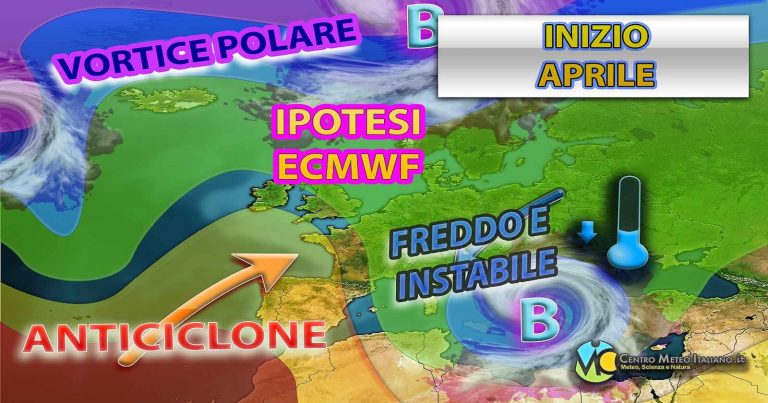 Meteo – Inizio Aprile shock con freddo quasi invernale e altre nevicate in arrivo: la tendenza