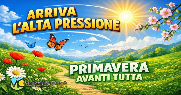 Meteo Italia: anticiclone sulla prima settimana di aprile ma possibile peggioramento a seguire, ecco la tendenza