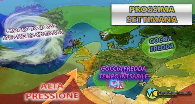 Meteo - Forte maltempo in arrivo in Italia ad inizio settimana prossima, con possibili nubifragi e bufere sulle Alpi: i dettagli