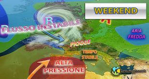 Meteo - Anticiclone azzorriano in espansione sull'Italia nel Weekend, con maggiore stabilità e bel tempo: i dettagli