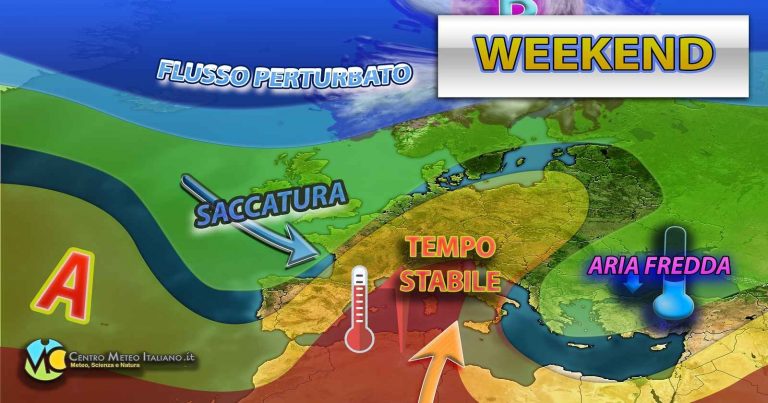 Meteo – Anticiclone afroazzoriano nel Weekend, con stabilità e bel tempo in Italia: i dettagli
