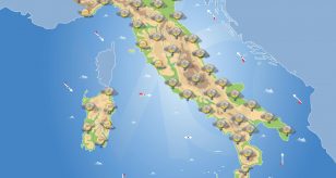 Previsioni meteo in Italia per domani 8 maggio 2026