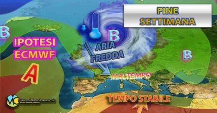 Meteo Italia - maltempo almeno fino al prossimo weekend
