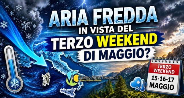 Meteo - Flusso polare in abbassamento nella prima parte del Weekend, poi migliora: i dettagli