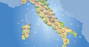 Previsioni meteo in Italia per domani 15 maggio 2026