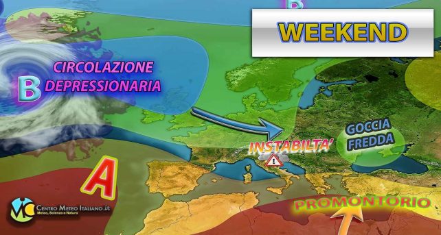 Meteo - Prima parte del Weekend ancora con temporali e neve in Appennino: poi migliora: ecco i dettagli