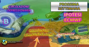 Rimonta dell'alta pressione nella prossima settimana